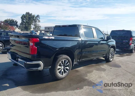 2022 Chevrolet Silverado 1500 4Wd Short Bed Lt With 2Fl из США, поврежденный, VIN 1GCPDKEKXNZ509850